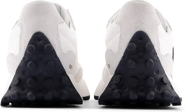 Кроссовки женские New Balance 327 бело-молочно-темно-оливковые WS327JWA