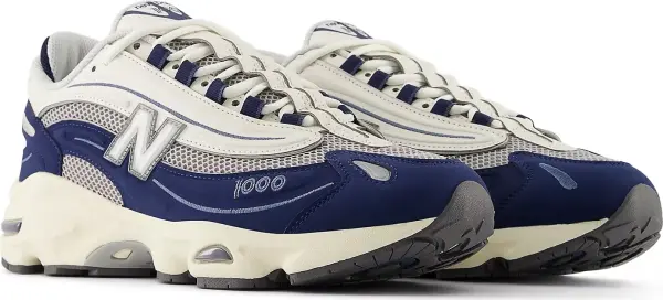Кроссовки New Balance 1000 кремово-темно-синие M1000MEN