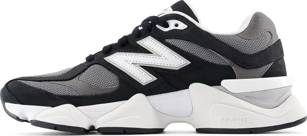 Кросівки New Balance 9060 чорно-сіро-білі U9060510
