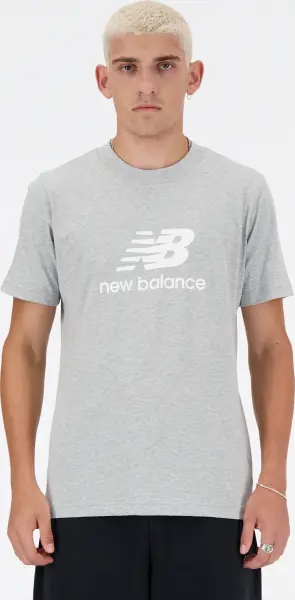 Футболка New Balance SPORT ESSENTIALS LOGO сіра MT41502AG
