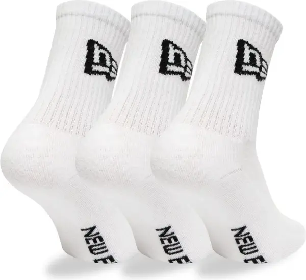 Шкарпетки New Era FLAG CREW білі (3 пари) 13113558