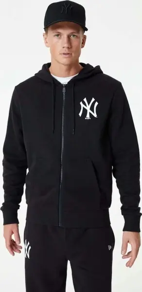 Толстовка New Era NEW YORK YANKEES MLB ESSENTIAL черная 60416721