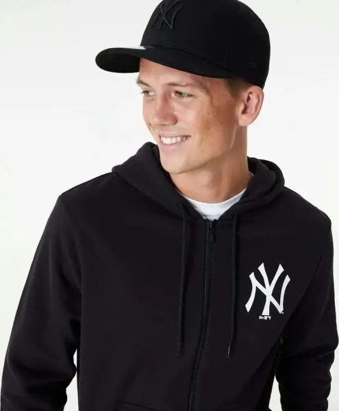 Толстовка New Era NEW YORK YANKEES MLB ESSENTIAL черная 60416721