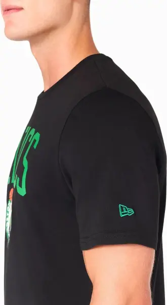 Футболка New Era BOSTON CELTICS NBA чорно-зелена 60505459