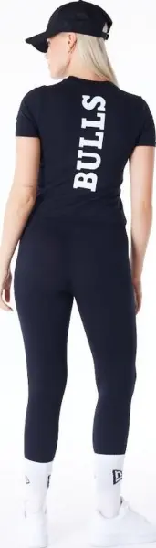 Футболка женская New Era SLIM CHICAGO BULLS черная 60564918