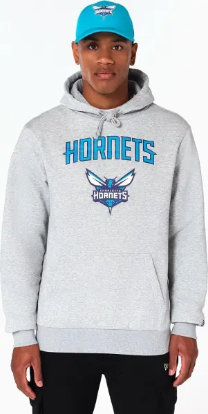 Худі New Era CHARLOTTE HORNETS NBA сіро-блакитно-темно-синє 60505427