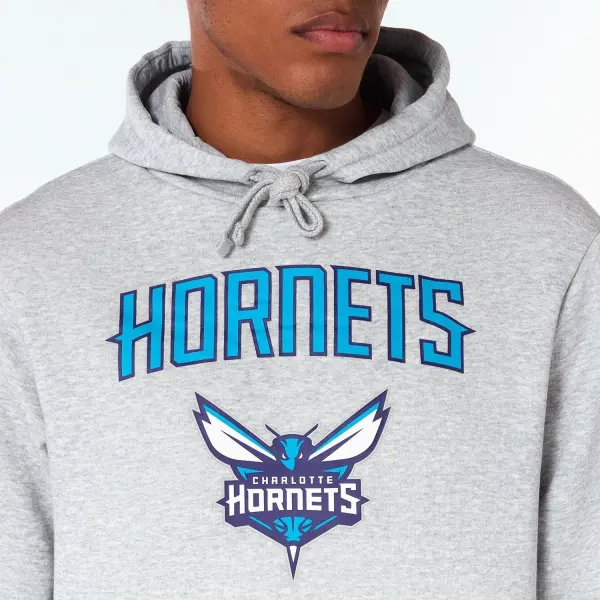Худі New Era CHARLOTTE HORNETS NBA сіро-блакитно-темно-синє 60505427