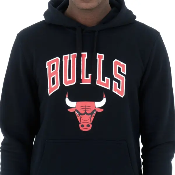 Худи New Era CHICAGO BULLS NBA черно-красное 60416759