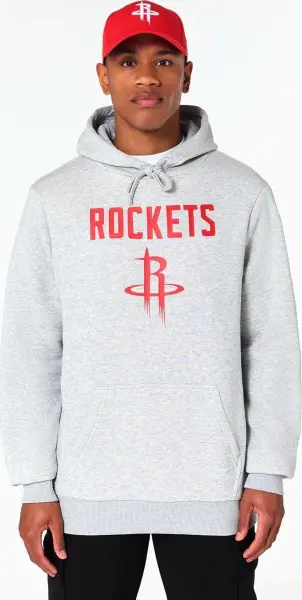 Худи New Era HOUSTON ROCKETS NBA серо-красное 60505448