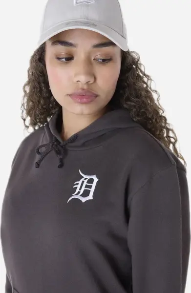 Худі жіноче New Era DETROIT TIGERS темно-сіре 60571057
