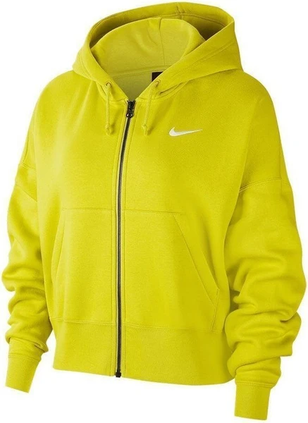 Толстовка жіноча Nike NSW FZ FLC TREND жовта CK1505-344