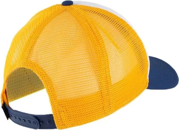 Бейсболка Nike CLC99 JM AIR TRKR CAP оранжево-бело-темно-синяя DC3685-100