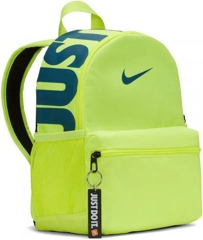 Рюкзак подростковый Nike BRSLA JDI MINI BKPK салатовый BA5559-703