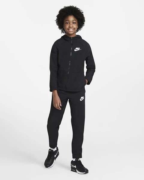 Спортивный костюм подростковый Nike NSW TRACKSUIT WVN HBR HD черный DA1406-010