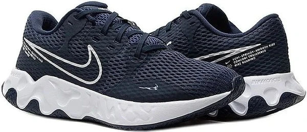 Кроссовки Nike Renew Ride 2 темно-сине-белые CU3507-404