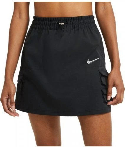 Юбка женская Nike NSW SWSH SKIRT черная CZ8907-010