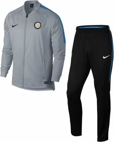 Спортивний костюм підлітковий Nike Inter Milan Trainingspak сіро-чорний 855424-013
