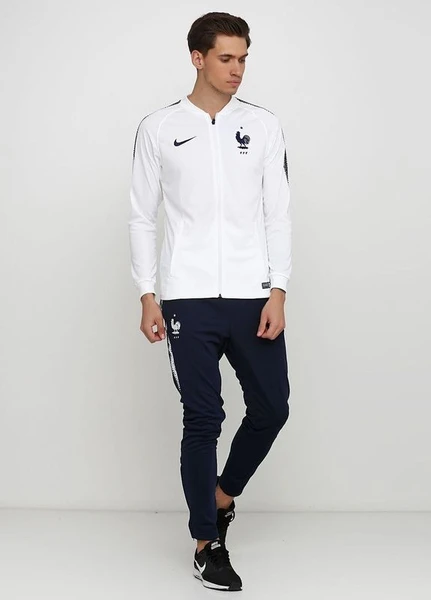 Спортивний костюм Nike France Dri-FIT Squad Track Suit біло-темно-синій 893384-102