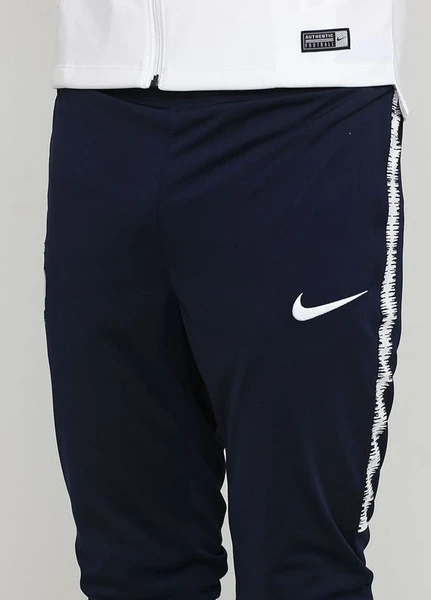 Спортивный костюм Nike France Dri-FIT Squad Track Suit бело-темно-синий 893384-102