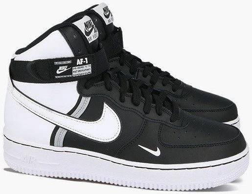 (GS) Nike Air Force 1 High LV8 2 'Black White' (AF1) CI2164-010
