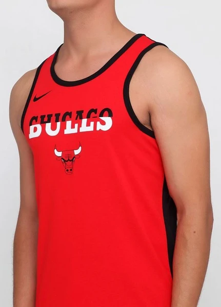 Майка Nike Chicago Bulls Dri-FIT TANK ES Logo красная 870436-657