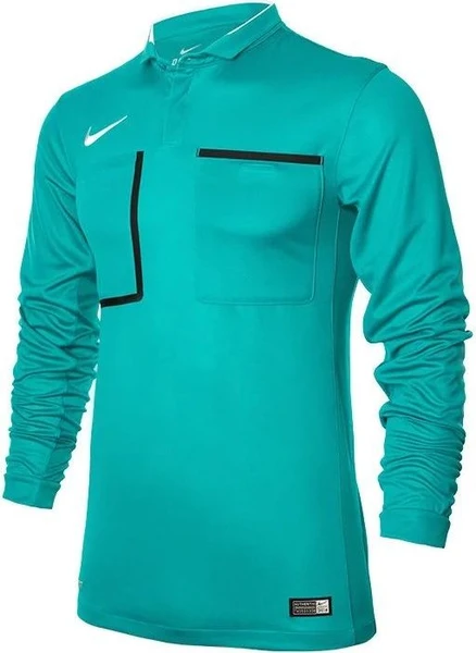 Суддівська футболка Nike REFEREE JERSEY LONG SLEEVE бірюзова 619170-311