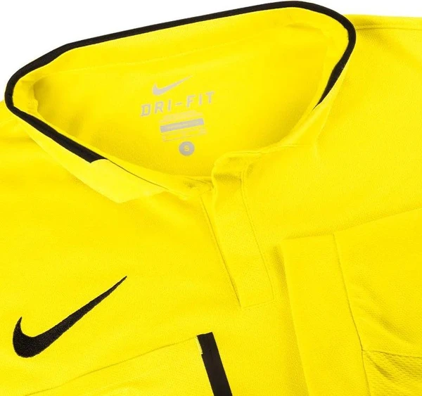 Суддівська футболка Nike REFEREE JERSEY LONG SLEEVE жовта 619170-358