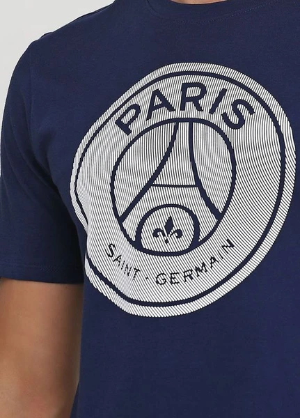 Футболка Nike PARIS SAINT-GERMAIN CREST синя 857359-410