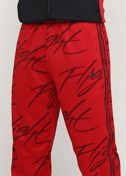 Спортивные штаны Nike JUMPMAN TRICOT GFX PANT красные AR4462-687