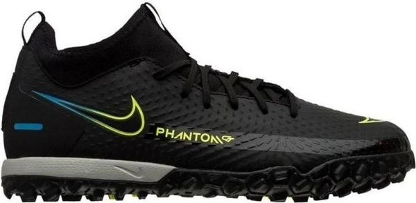 Сороконожки (шиповки) детские Nike Phantom GT Academy DF TF черные CW6695-090