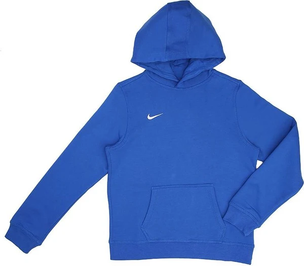 Толстовка подростковая Nike Team Club Crew Junior синяя 658500-463