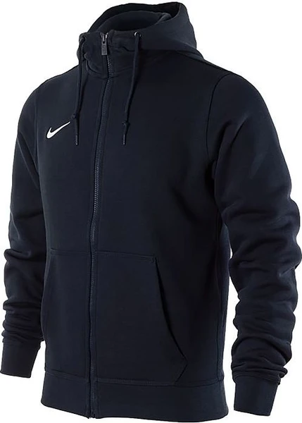 Толстовка Nike Team Club Fullzip Hoody Jacket темно-синяя 658497-451