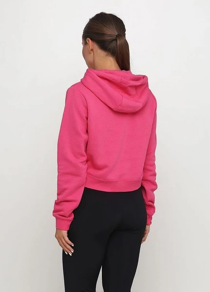 Толстовка женская Nike Womens Sportswear Rally Hoodie Crop розовая AQ9965-674