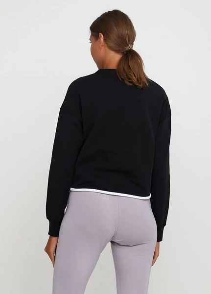 Свитшот женский Nike Womens Sportswear Fleece черный 939929-011 - купить на