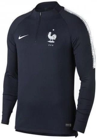 Реглан Nike France Dri-FIT Squad Drill Top синий 893337-451