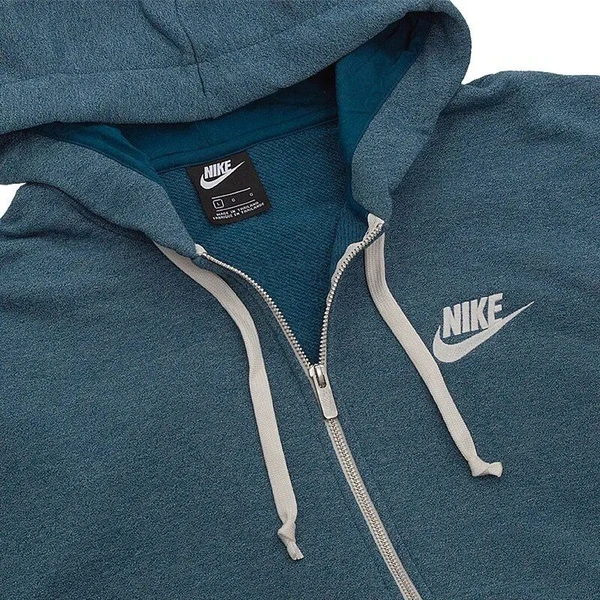 Толстовка Nike Sportswear Heritage Hoodie FZ синяя 928431-474