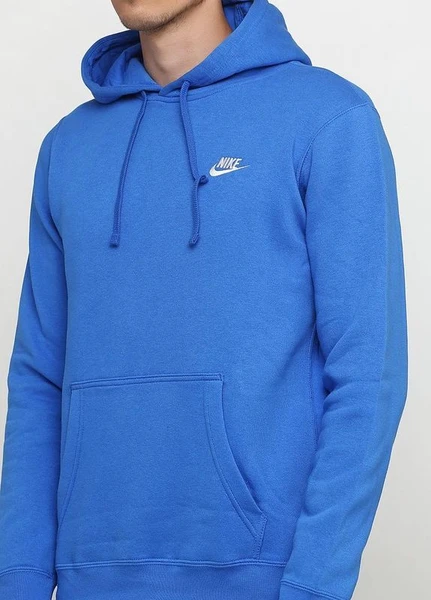 Толстовка Nike Sportswear Mens Hoodie PO Fleece Club синя 804346-403
