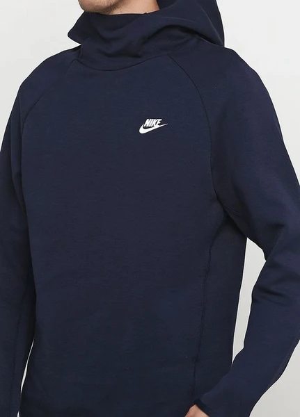 Толстовка Nike Hoodie NSW Tech Fleece синяя 928487-451