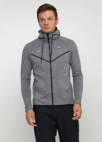 Толстовка Nike Tottenham Hoodie Tech Fleece сіра AA1931-095