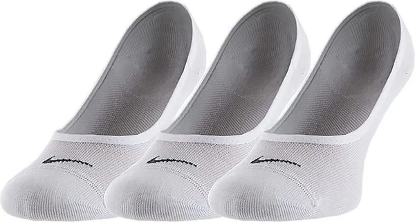 Шкарпетки жіночі Nike WOMENS LIGHTWEIGHT FOOTI білі (3 пари) SX4863-101