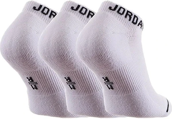 Носки Nike JUMPMAN NO-SHOW (3 пары) белые SX5546-100