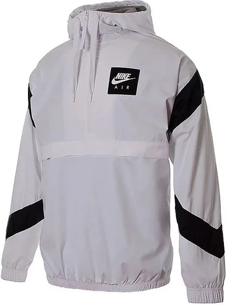 Куртка Nike AIR HOODED JACKET біло-чорна 932137-100