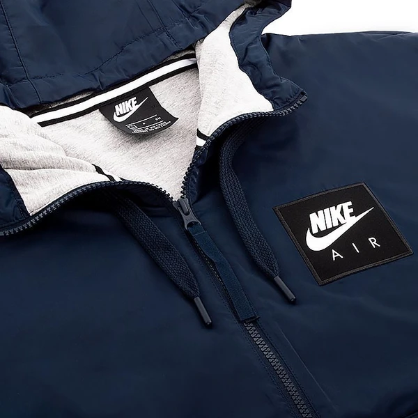 Куртка Nike AIR HOODED JACKET темно-синя 932137-451