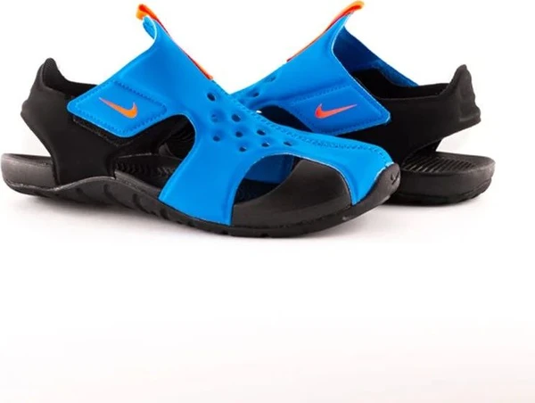 Сандали подростковые Nike SUNRAY PROTECT 2 (PS) черно-синие 943826-400