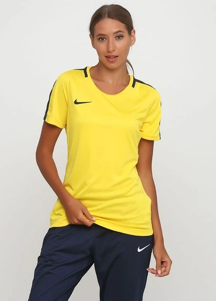 Футболка женская Nike WOMEN'S ACADEMY 18 желтая 893741-719