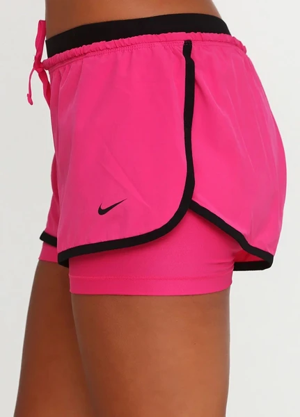 Шорты женские Nike FULL FLEX 2 IN 1 SHORT розовые 642669-616
