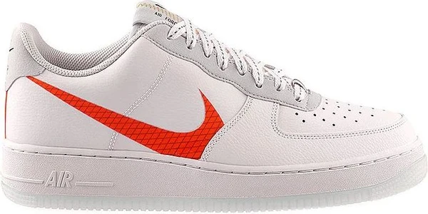 Кросівки Nike AIR FORCE 1 07 LV8 3 біло-червоні CD0888-100