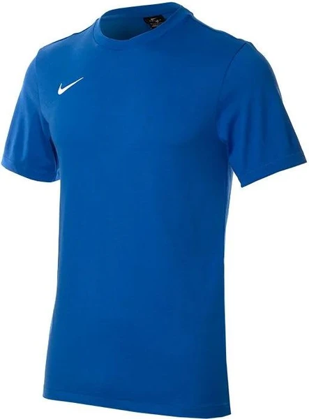 Футболка Nike TEAM CLUB 19 TEE LIFESTYLE синяя AJ1504-463