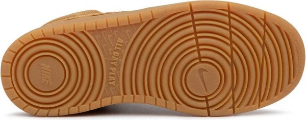 Кроссовки подростковые Nike COURT BOROUGH MID 2 BOOT BG коричневые BQ5440-700