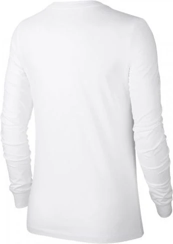 Лонгслив женский Nike NSW TEE ESSNTL LS ICON FUTURA белый BV6171-100